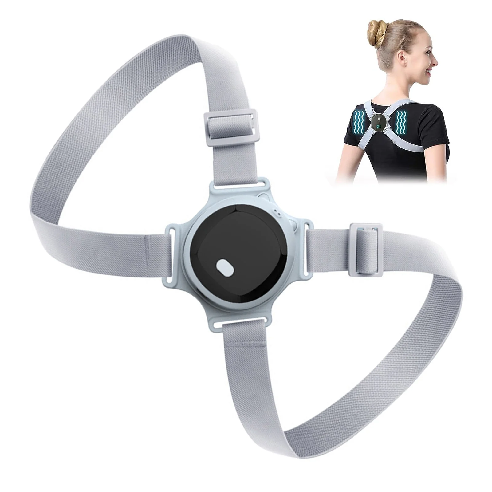 Smart Posture Sensor - 스마트 전자 자세 교정기 등받이 지지대
