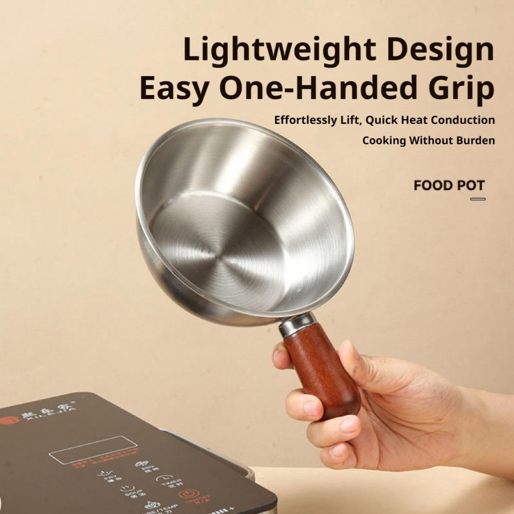 Kitchen Electronics Gadgets - 경량 미니 화상방지 냄비 고품질 나무
