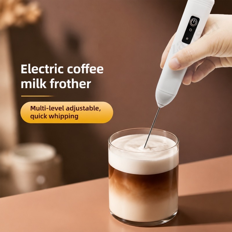 Kitchen Electronics Gadgets - 전동 커피 우유 거품기 커피 크리머