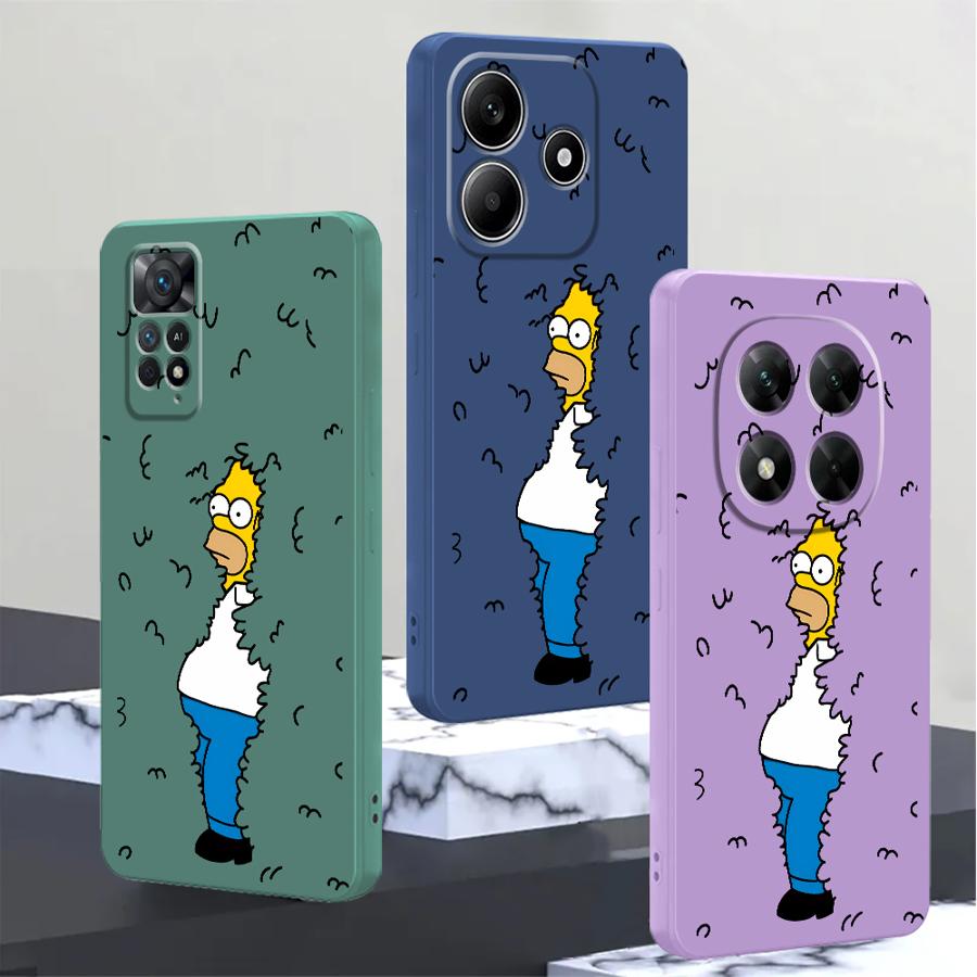 Xiaomi Redmi Note 13 - S-심슨즈 쿨 바트 폰 케이스 (샤오미