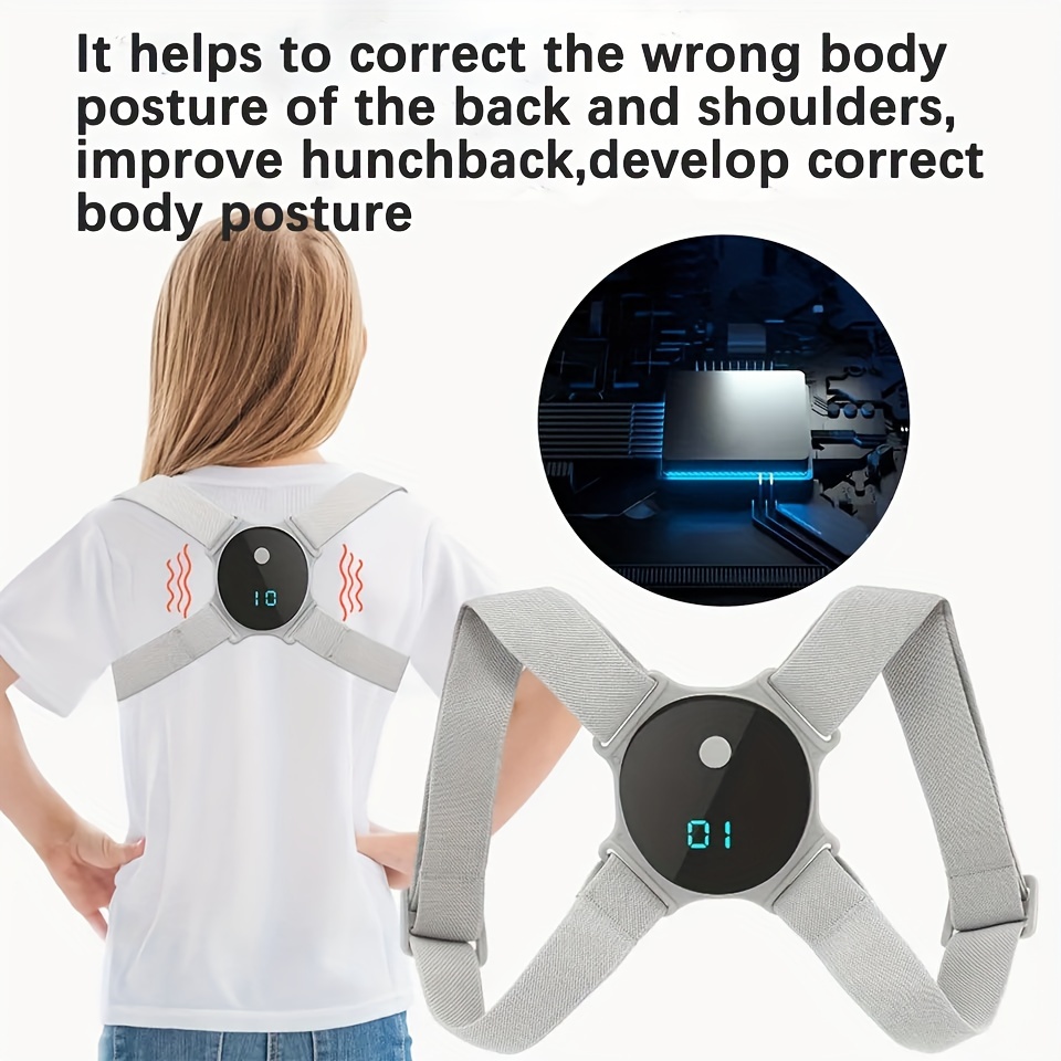 스마트 전자 자세 교정기 등받이 지지대 벨트 USB 충 - Smart Posture Sensor 리뷰 및 가격
