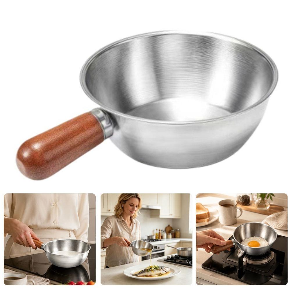 경량 미니 화상방지 냄비 고품질 나무 손잡이 오믈렛 프 - Kitchen Electronics Gadgets 리뷰 및 가격