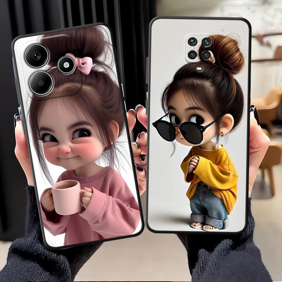 만화 소녀 패턴 푼다 폰 커버 케이스 (샤오미 레드미  - Xiaomi Redmi Note 13 리뷰 및 가격