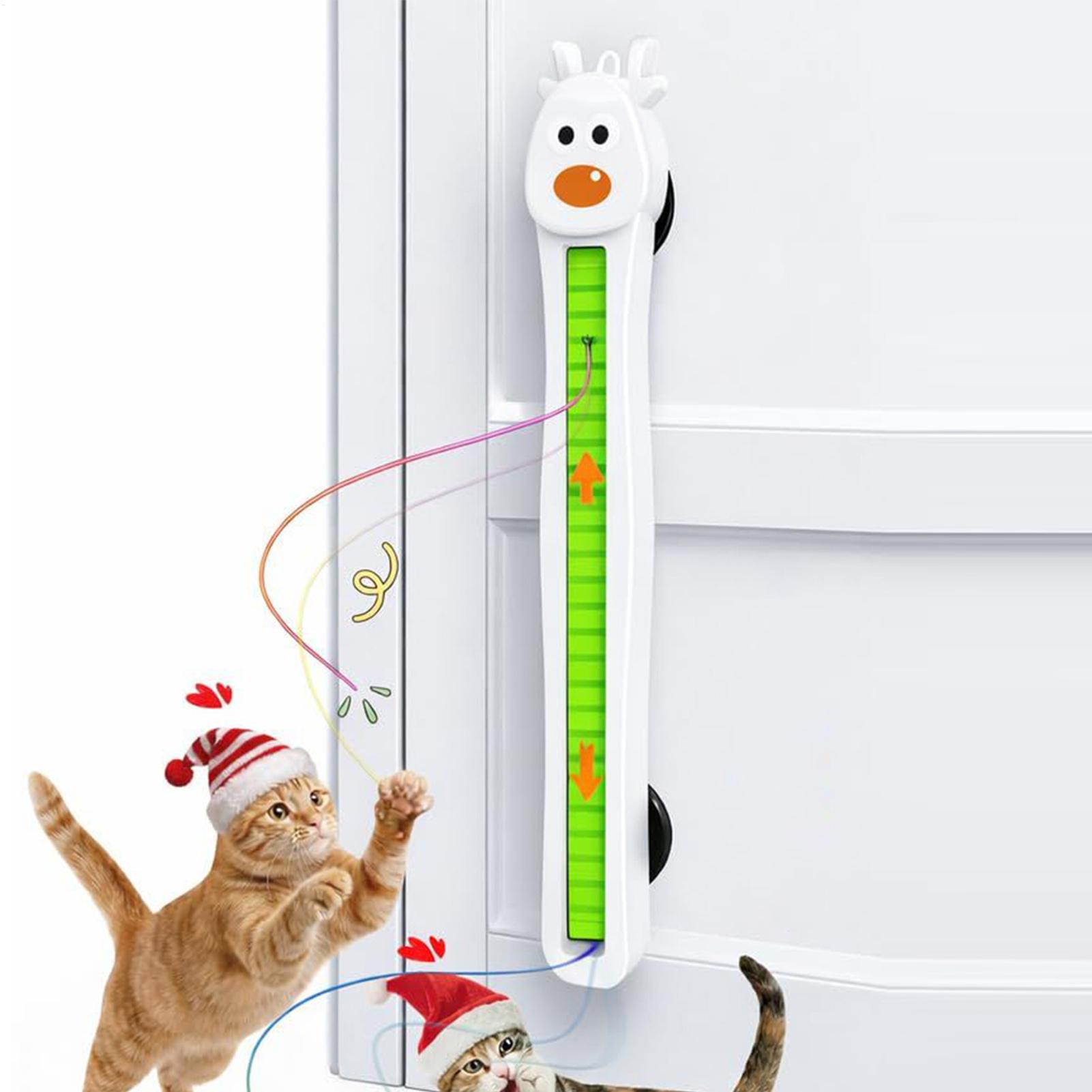 전자 고양이 장난감 벽걸이형 플라잉 로프 인터랙티브 운 - Kitchen Electronics Gadgets 리뷰 및 가격