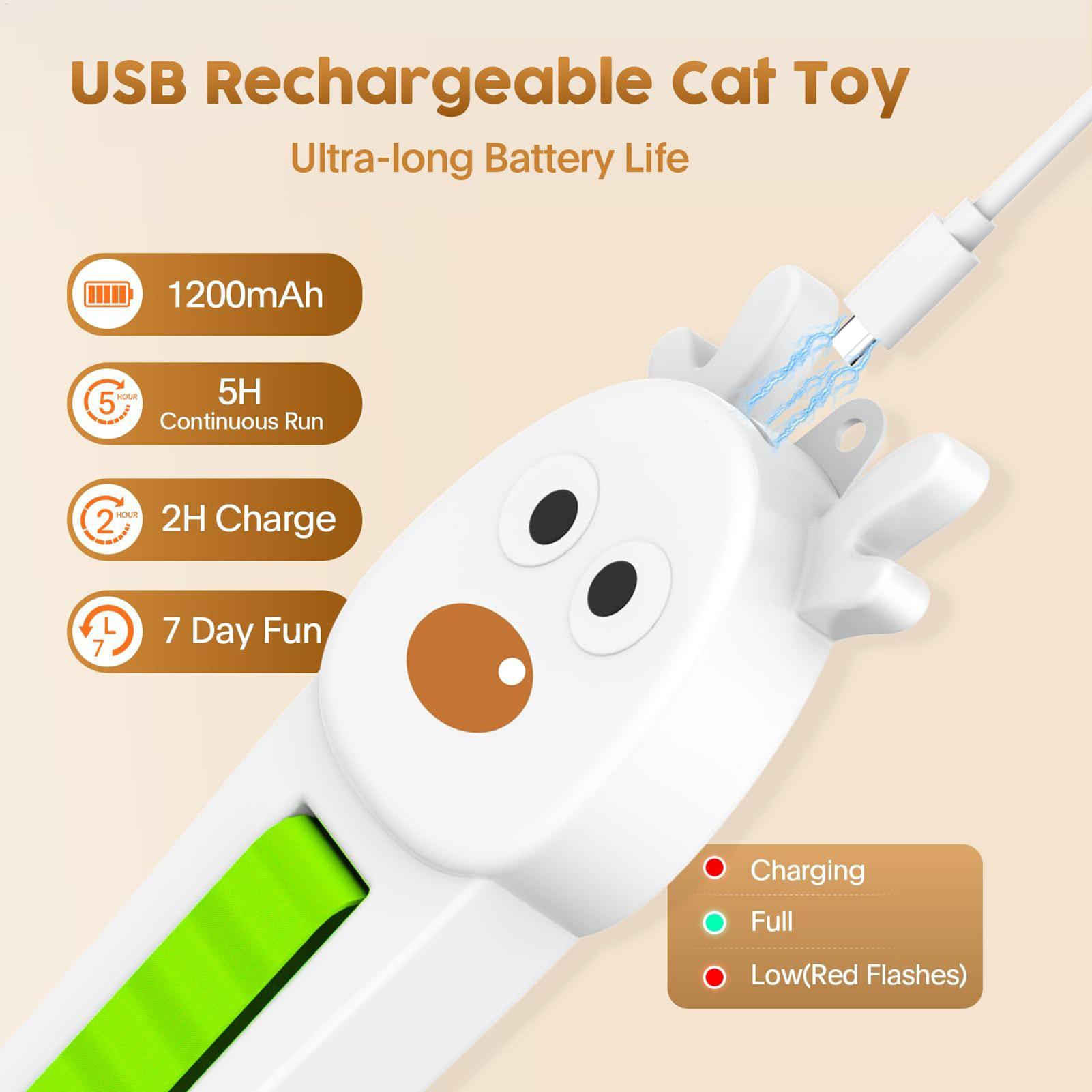 전자 고양이 장난감 벽걸이형 플라잉 로프 인터랙티브 운 - Kitchen Electronics Gadgets 리뷰 및 가격