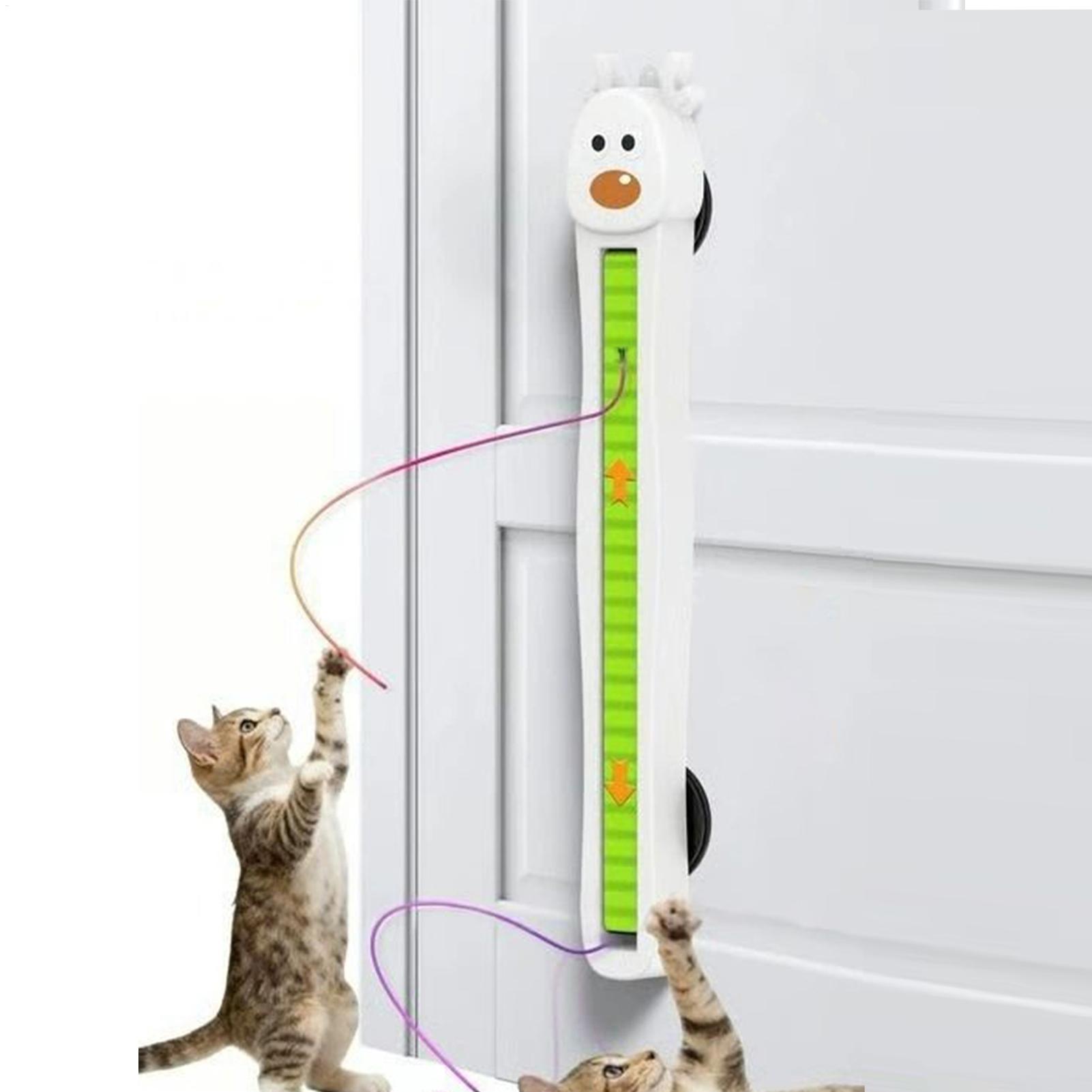 전자 고양이 장난감 벽걸이형 플라잉 로프 인터랙티브 운 - Kitchen Electronics Gadgets 리뷰 및 가격
