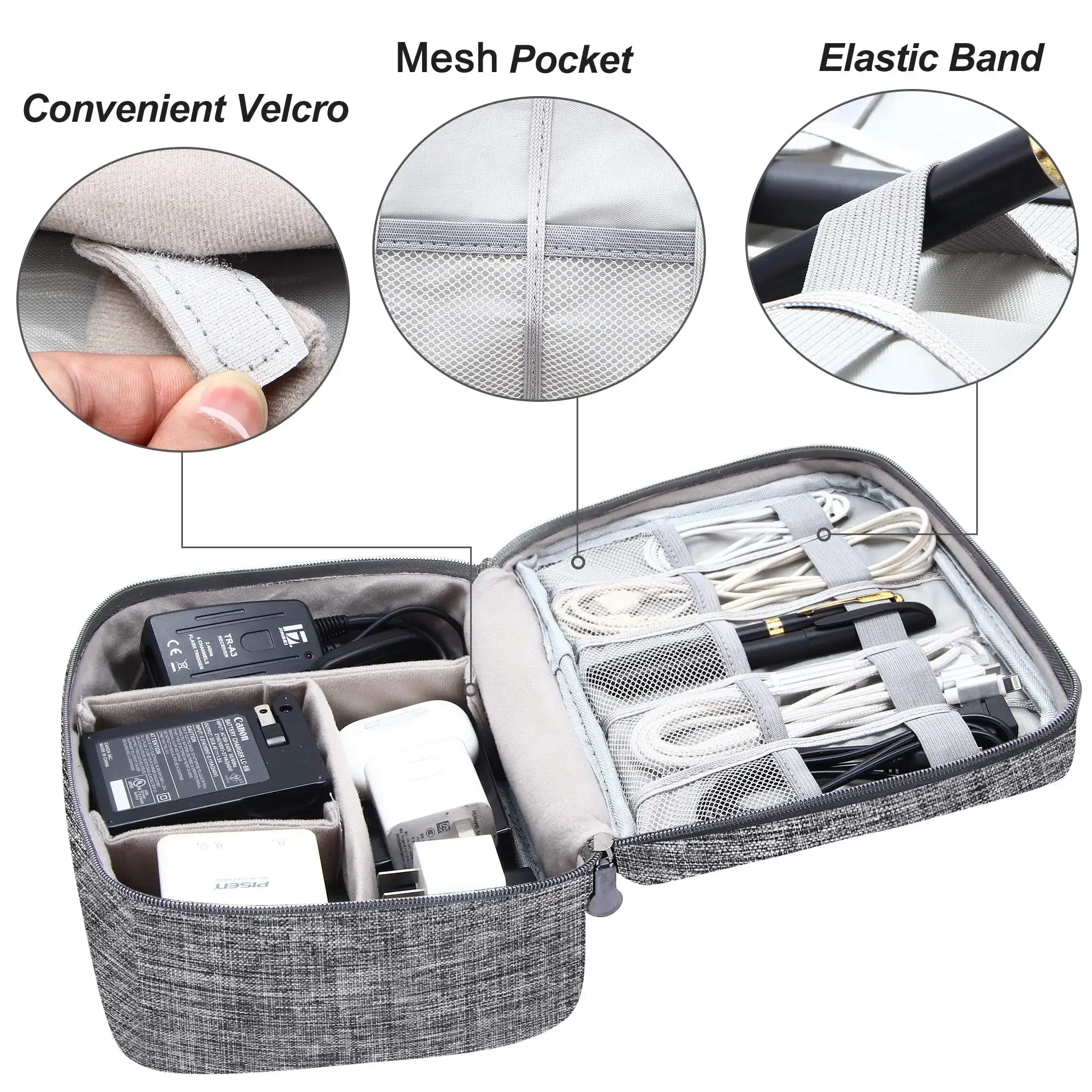 휴대용 디지털 저장 가방 USB 가제트 방수 케이블 주 - Electronics Gadgets In China 리뷰 및 가격