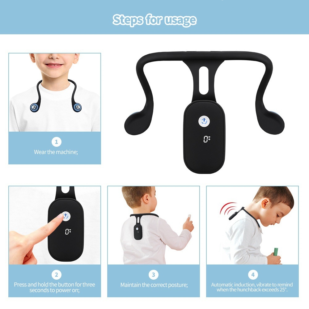 스마트 자세 교정기 장치 보이지 않는 자세 훈련 뒷목  - Smart Posture Sensor 리뷰 및 가격